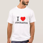T-shirt J'aime l'intégration (Devant)