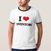T-shirt J'aime l'inventaire (Devant)