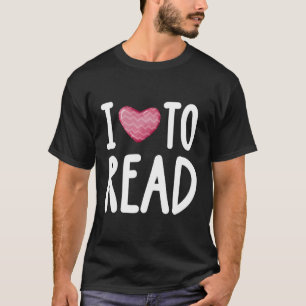 T-shirt J'Aime Lire Pour Lire Les Rats Et Les Vers De Livr