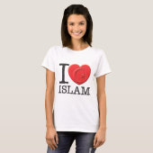 T-shirt J'aime l'Islam (Devant entier)