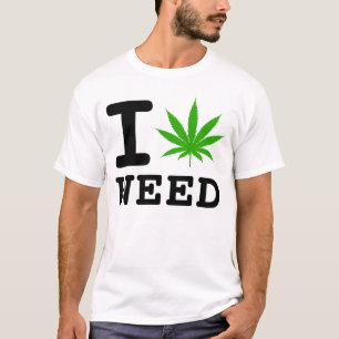 T-SHIRT J'AIME L'MAUVAISE HERBE