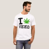 T-SHIRT J'AIME L'MAUVAISE HERBE (Devant entier)