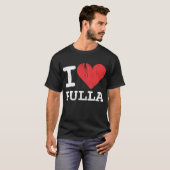 T-shirt J'aime l'obscurité de Pulla (Devant entier)