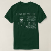 T-shirt J'Aime L'Odeur De Café Witchcraft Hallow (Design devant)