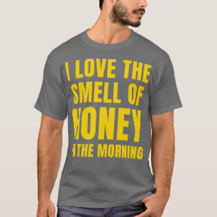 T-shirt J'aime l'odeur du miel dans l'abeille drôle du mat