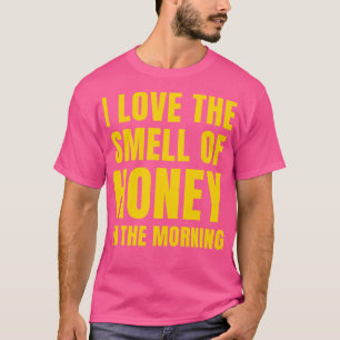 T-shirt J'aime l'odeur du miel dans l'abeille drôle du mat