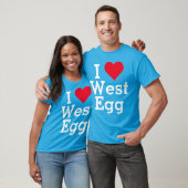 T-shirt J'aime l'oeuf occidental (Unisexe)