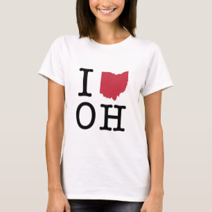 T-shirt J'aime l'Ohio
