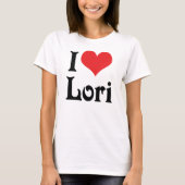 T-shirt J'aime Lori (Devant)