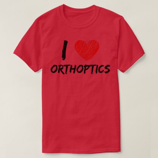T-shirt J'Aime L'Orthoptique (Design devant)