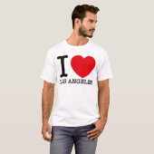 T-shirt J'aime Los Angeles (Devant entier)