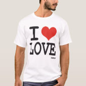 T-shirt J'aime LOVE (Devant)