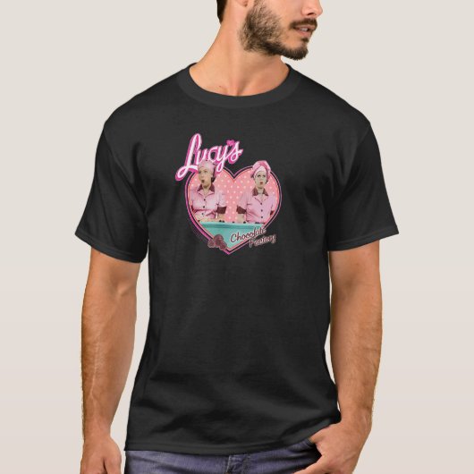 T-shirt J'aime Lucy Chocolate Factory (Devant)