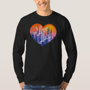 T-shirt J'Aime Lucy Coeur De La Ville