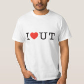 T-SHIRT J'AIME L'UTAH (Devant)