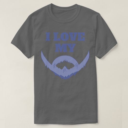 T-shirt J'aime ma barbe 5 (Design devant)