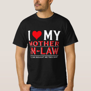 T-shirt J'aime ma belle-mère