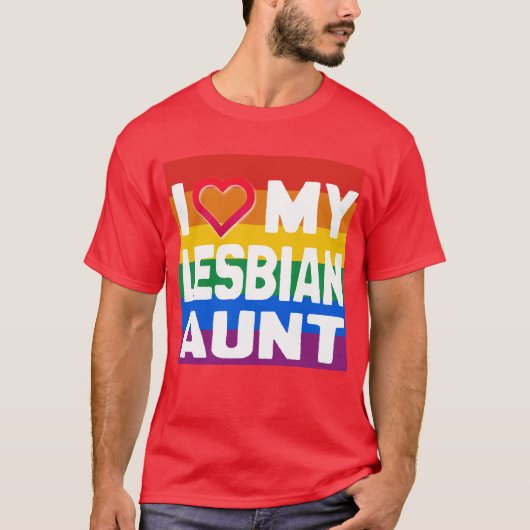 T-shirt J'AIME MA CHAÎNE LESBIENNE - -.png (Devant)