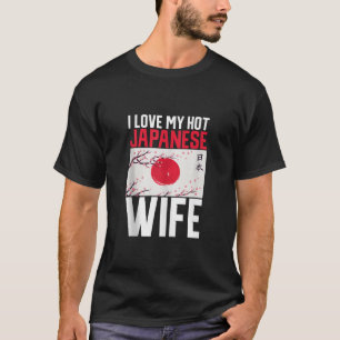 T-shirt J'aime ma chaude femme japonaise Débardeur japonai