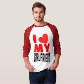 T-SHIRT J'AIME MA COPINE (Devant entier)