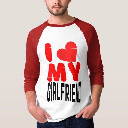 T-SHIRT J'AIME MA COPINE (Devant)