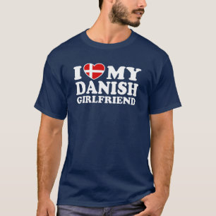 T-shirt J'aime ma copine danoise