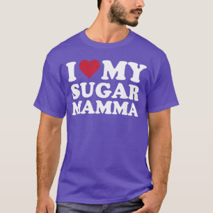 T-shirt J'aime ma copine Sugar Mamma