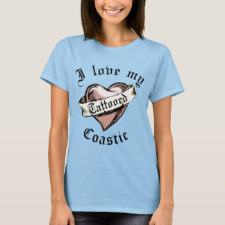 T-SHIRT J'AIME MA CÔTE TATTOUÉE