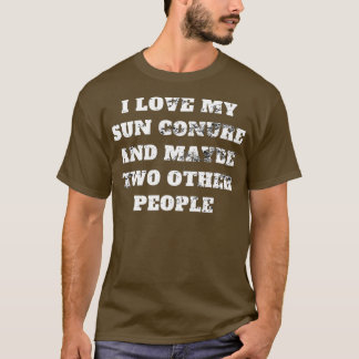 T-shirt J'aime ma crème solaire et peut-être deux autres p