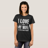 T-shirt J'aime ma femme (Devant entier)