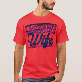 T-shirt J'Aime Ma Femme Bisexuelle