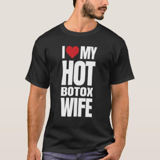 T-shirt J'Aime Ma Femme Chauve Botox