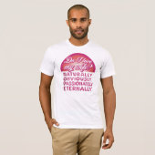 T-shirt J'Aime Ma Femme Drôle Humour Caché Chaud Sarcasme (Devant entier)