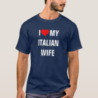 "J'aime ma femme italienne"