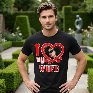 T-shirt J'aime ma femme Personnalisé