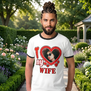 T-shirt J'aime ma femme Personnalisé