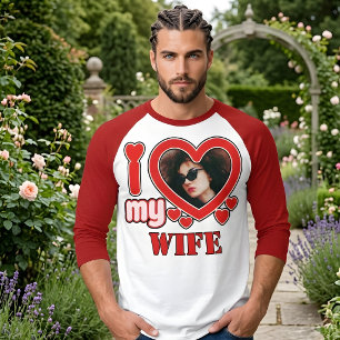 T-shirt J'aime ma femme Personnalisé