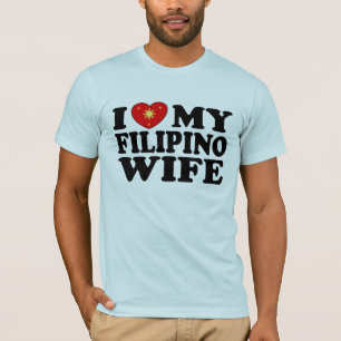 T-shirt J'Aime Ma Femme Philippine
