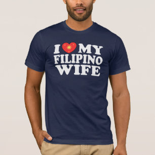 T-shirt J'Aime Ma Femme Philippine