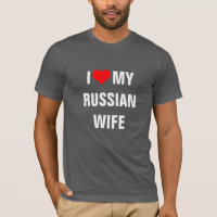 "J'aime ma femme russe"