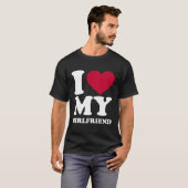 T-shirt J'Aime Ma Fille (Devant entier)