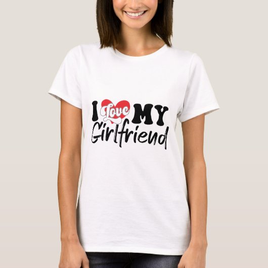 T-shirt J'Aime Ma Fille (Devant)