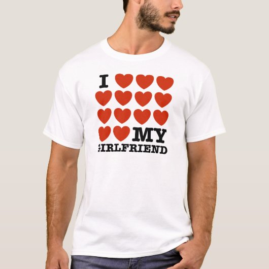 T-shirt J'Aime Ma Fille (Devant)