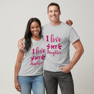 T-shirt J'aime ma fille