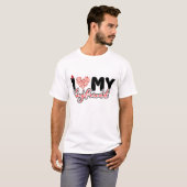 T-shirt J'Aime Ma Fille (Devant entier)
