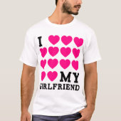 T-shirt J'Aime Ma Fille (Devant)