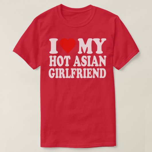 T-shirt J'Aime Ma Fille Chaude J'Aime Ma Fille Chaude Asia (Design devant)