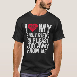 T-shirt J'Aime Ma Fille Coeur Rouge Alors S'Il Vous Plaît