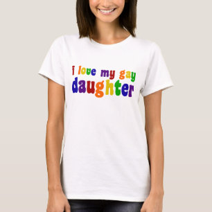 T-shirt J'aime ma fille gaie