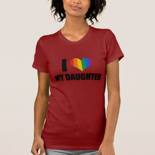 T-shirt J'aime ma fille gaie